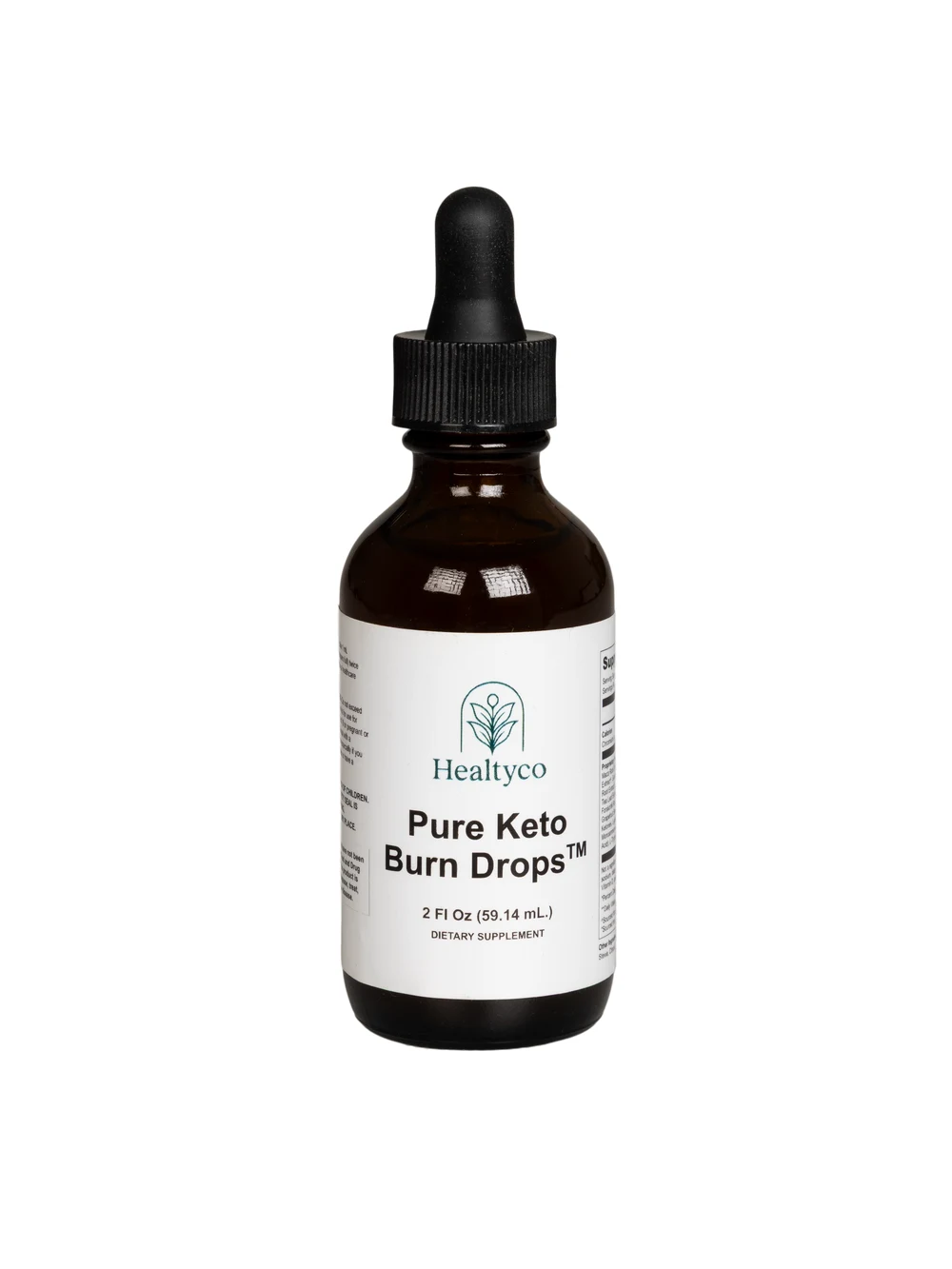 Pure Keto Burn Drops dropper bottle