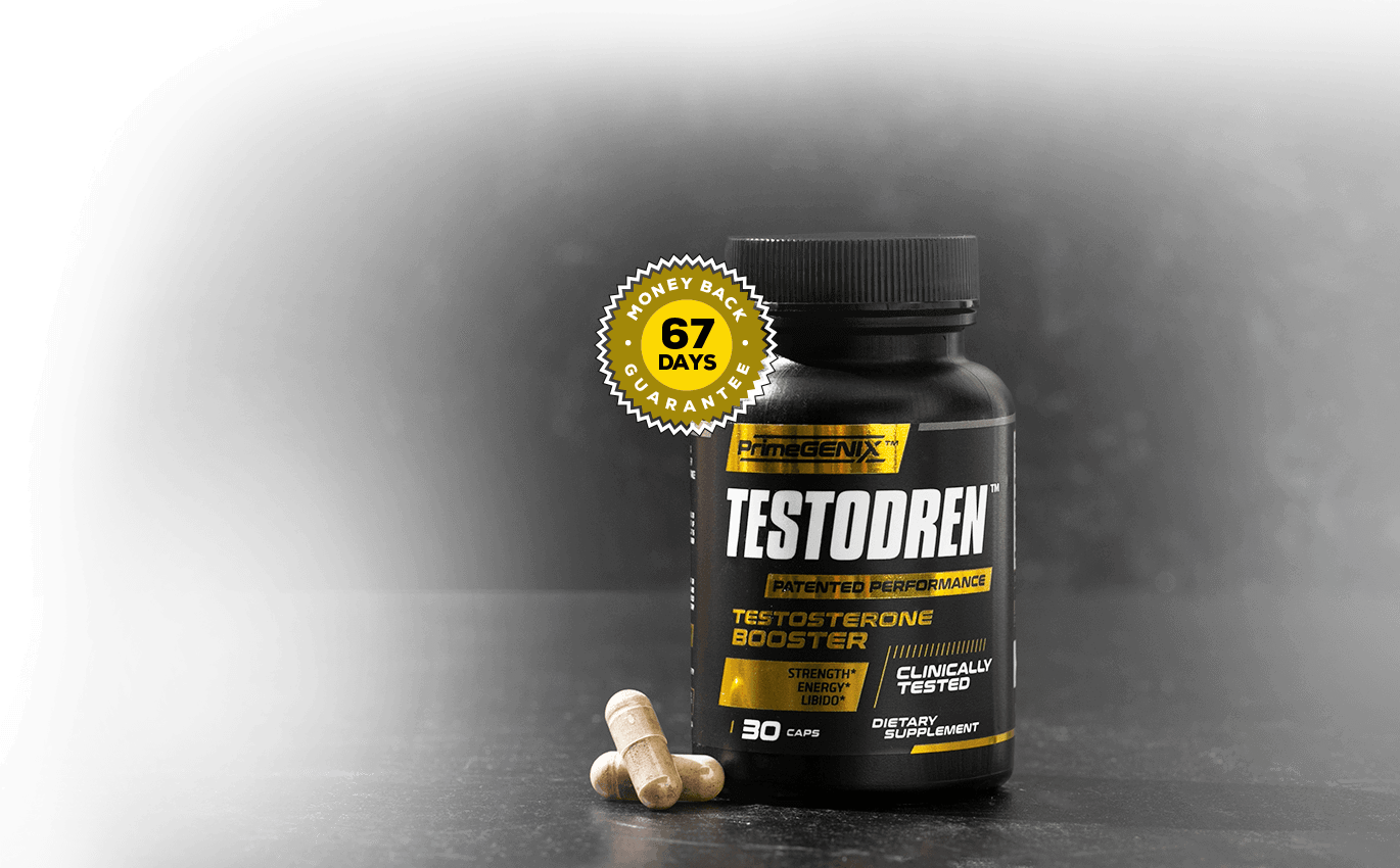 Testodren bottle — 30 capsules